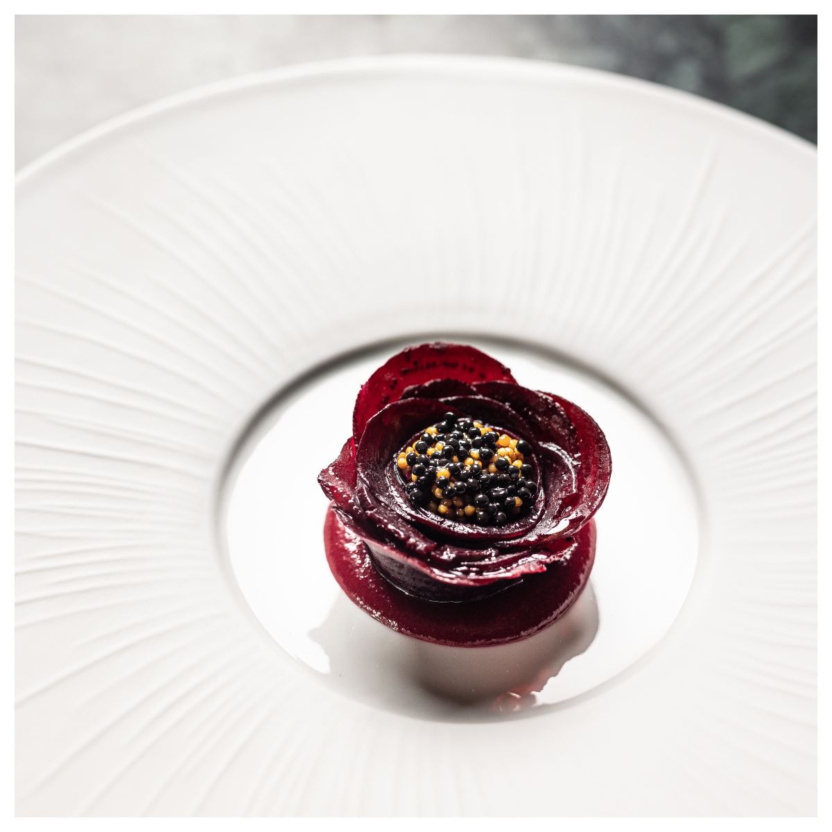 La Betterave, une création du chef Thomas Danigo © Galanga (Paris)