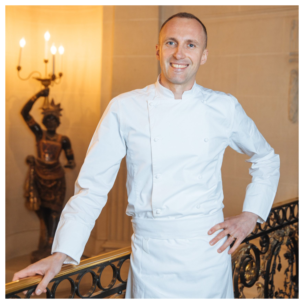 Le chef exécutif du Taillevent (Paris), Giuliano Sperandio © Arbes Food