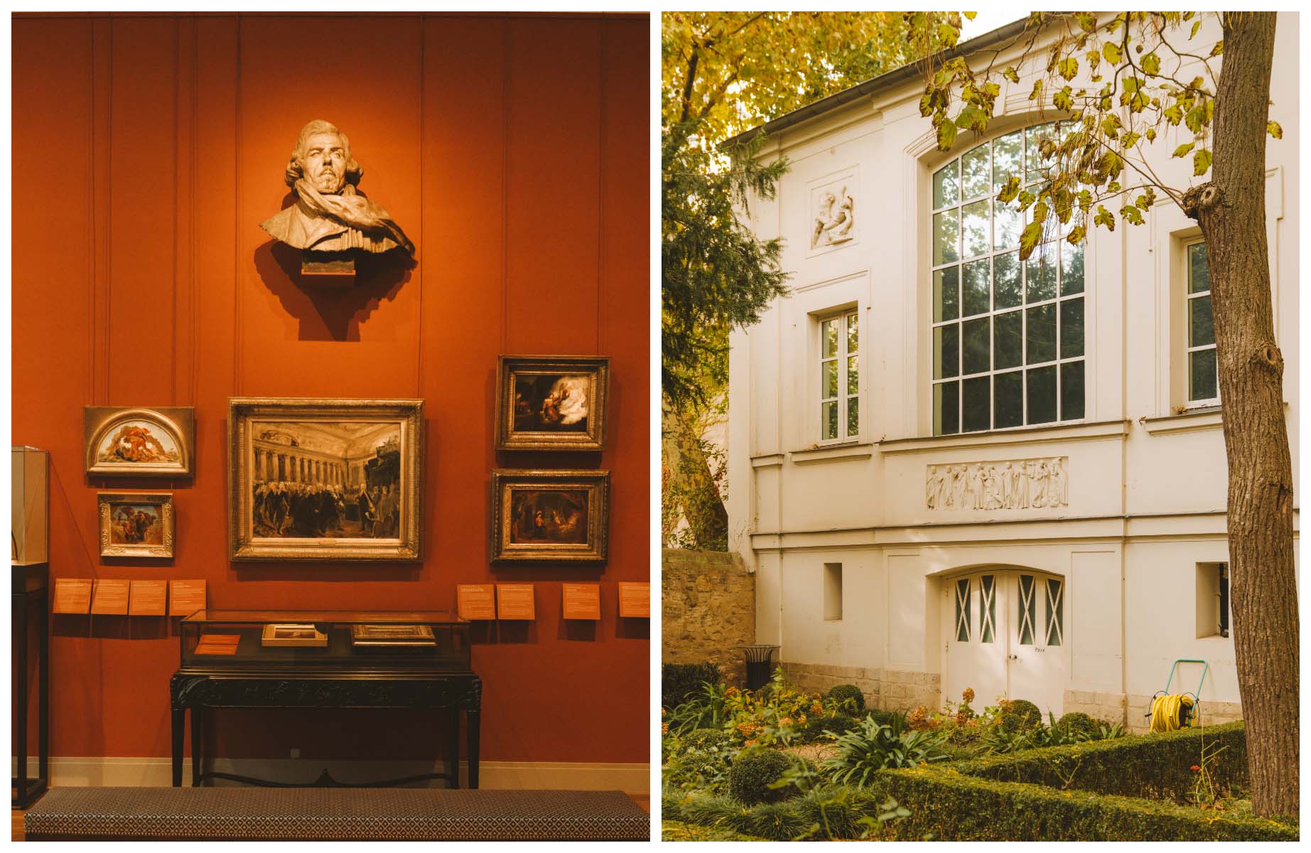 Inside the house museum Eugène Delacroix Museum off a quiet square of Saint-Germain-des-Prés. © Joann Pai/The MICHELIN Guide