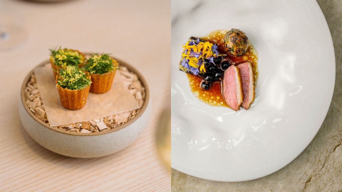 Dishes in the Green Star restaurant Štangl © Jakub Dohnálek/Štangl