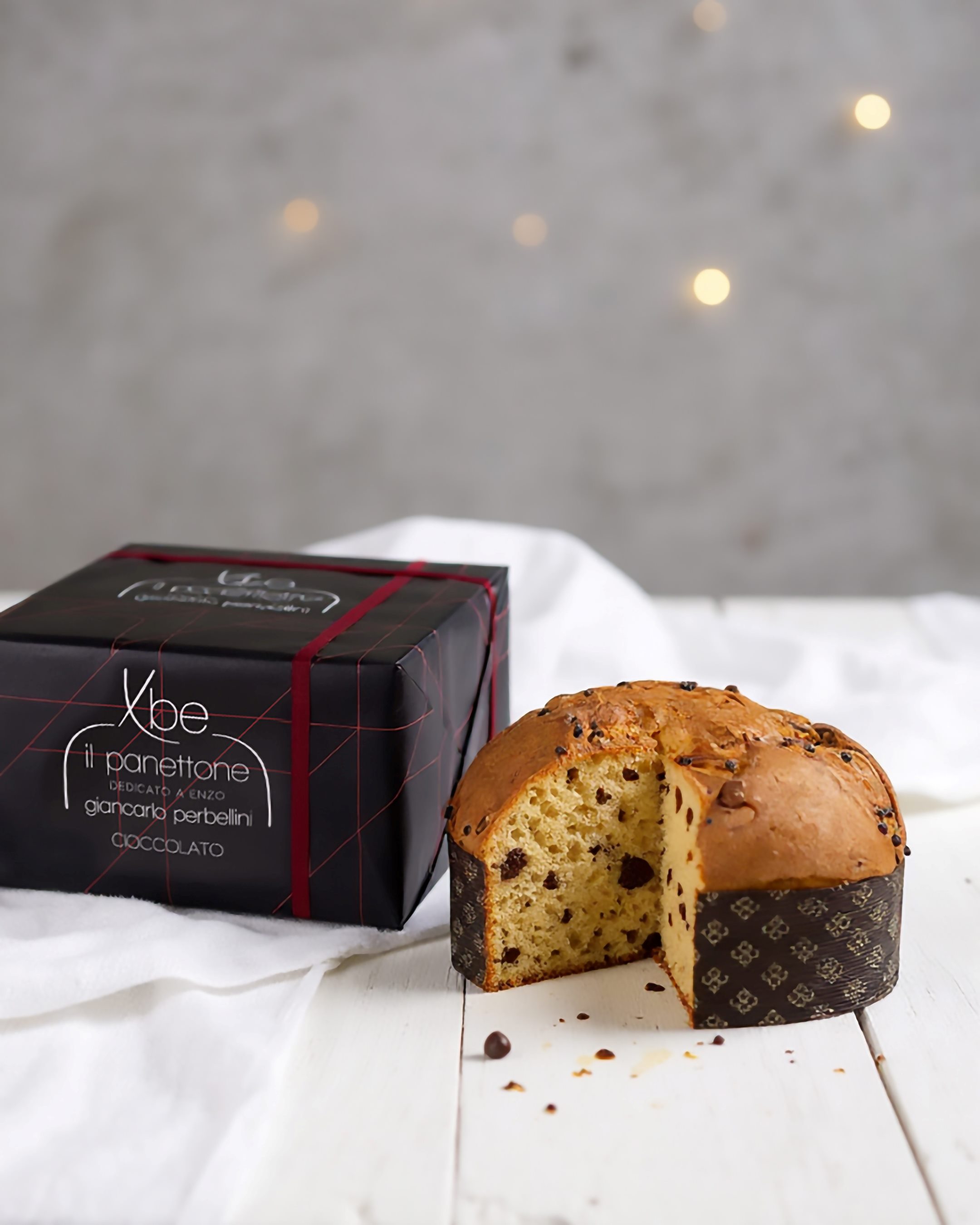 Il panettone al cioccolato di Perbellini