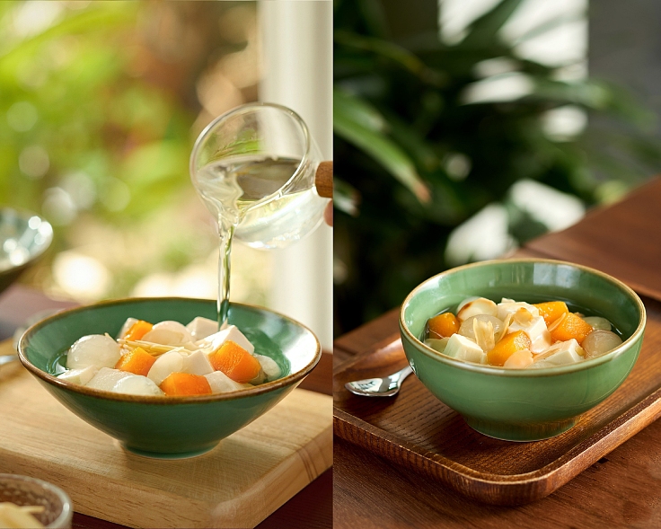 Che khuc bach at Madame Lân in Da Nang. (© Madame Lân)