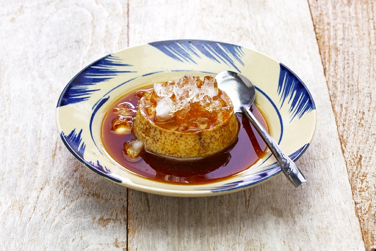 Vietnamese coffee flan or banh flan ca phe. (© Shutterstock)