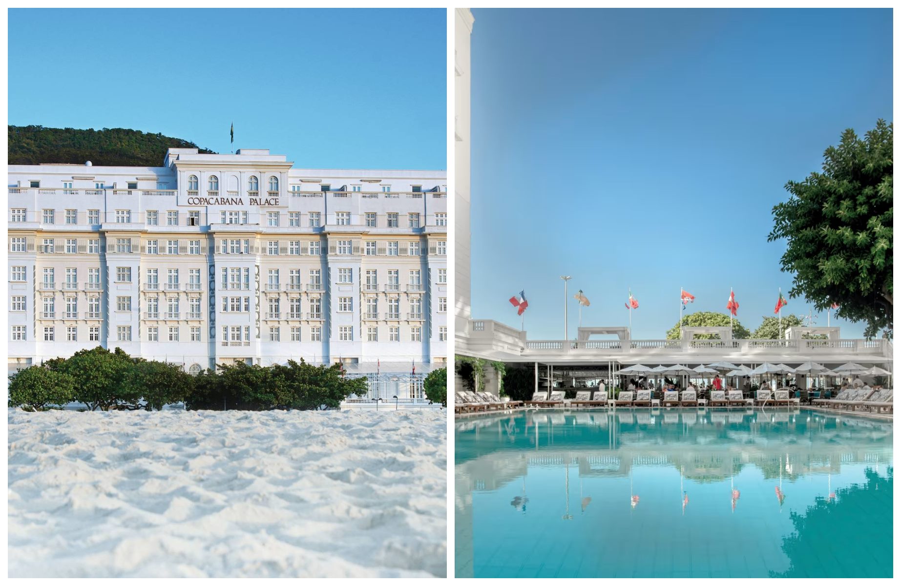 O Copacabana Palace, com suas Chaves MICHELIN, receberá a cerimônia do Guia MICHELIN Rio de Janeiro e São Paulo 2026. © Copacabana Palace, um hotel Belmond, Rio de Janeiro