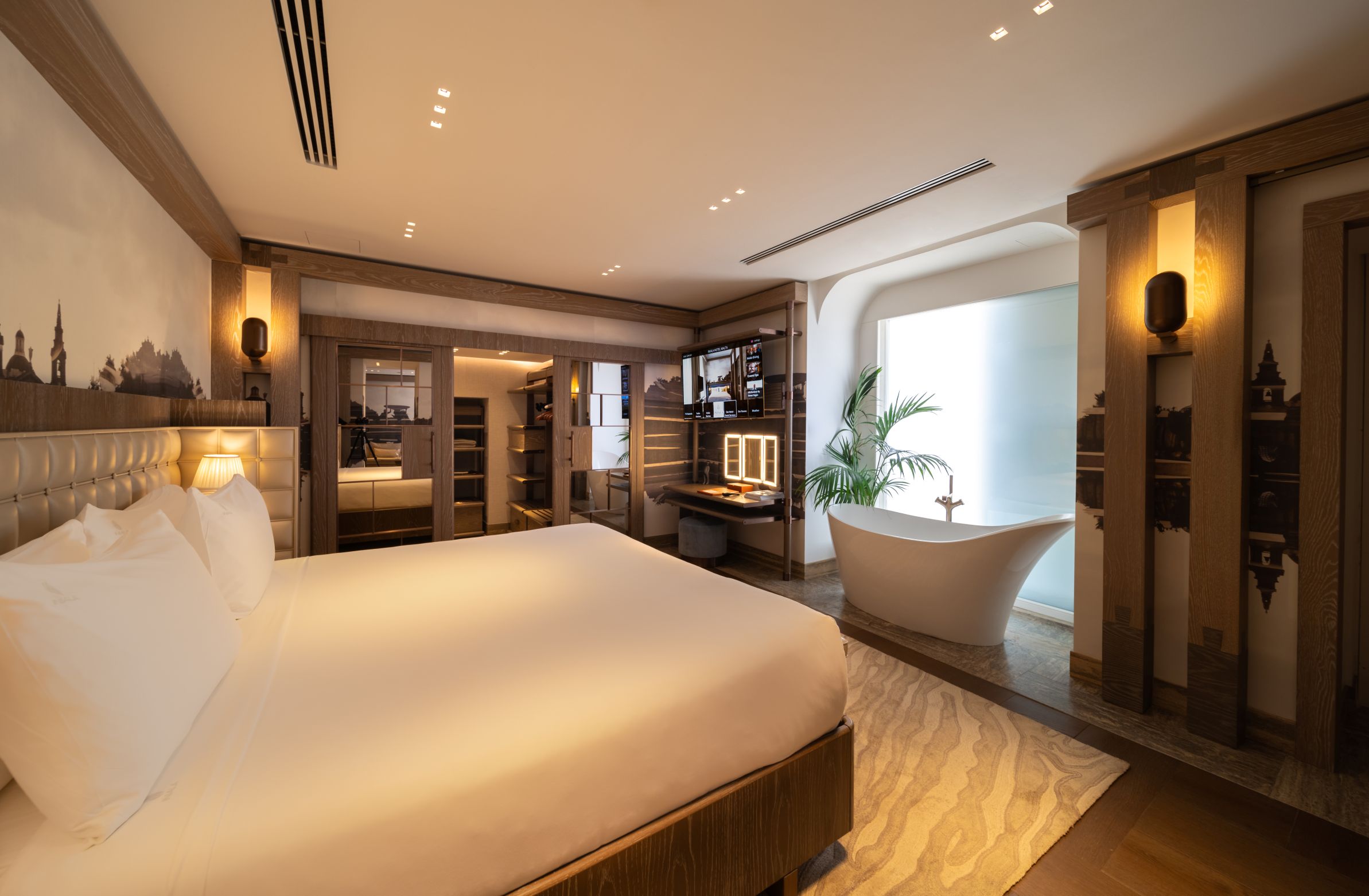 Una delle raffinate suite dell'Iniala/©Iniala Harbour House