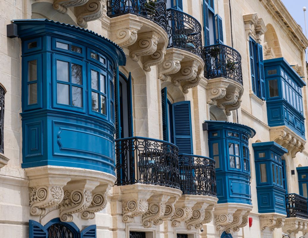 La meravigliosa facciata barocca dell'Iniala Harbour House/©Iniala Harbour House