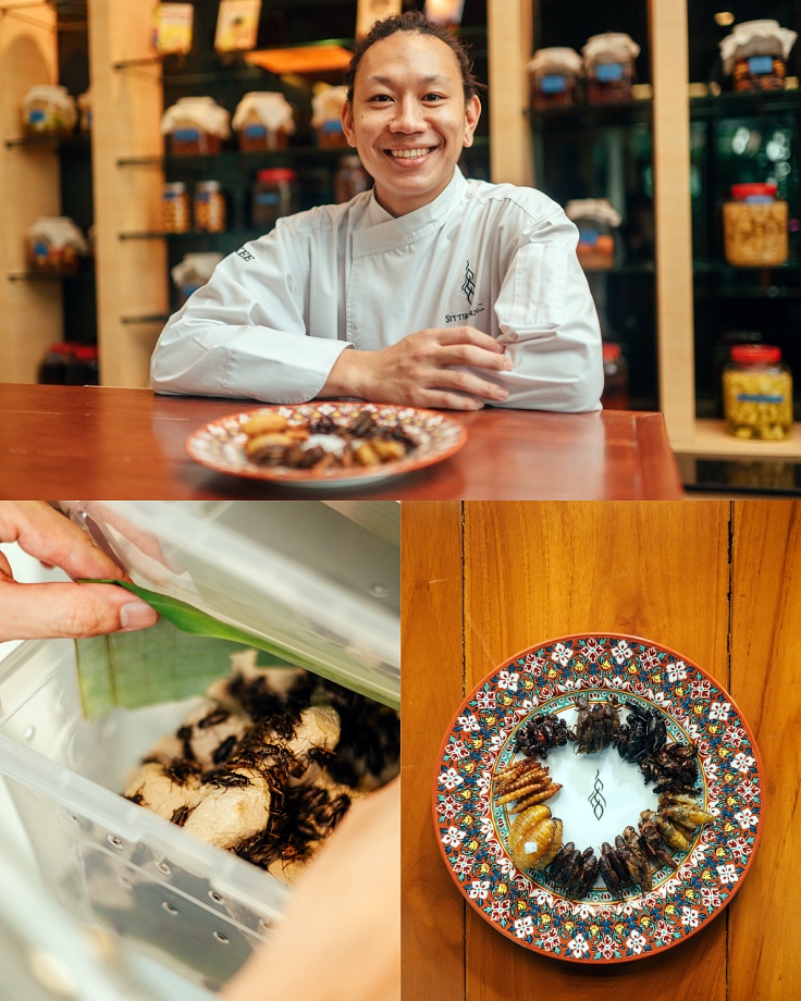 The chef says to open your mind and savor this earthy delicacy. (© Anuwat Senivansa Na Ayudhya/The MICHELIN Guide Thailand)