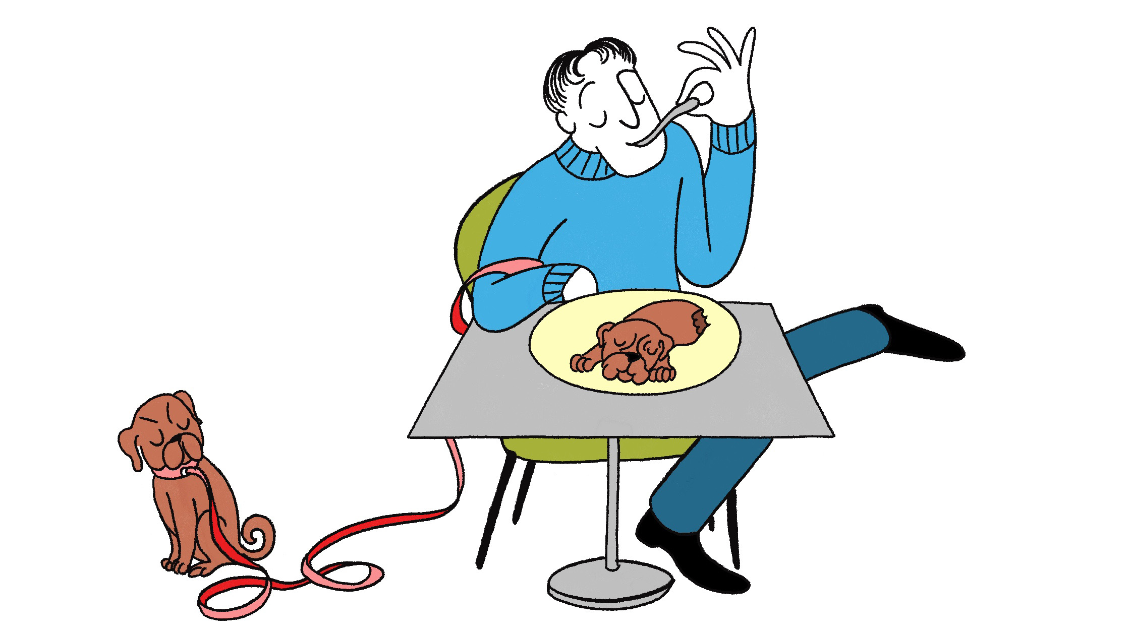 The surprise chocolate mousse. ©Debora Szpilman