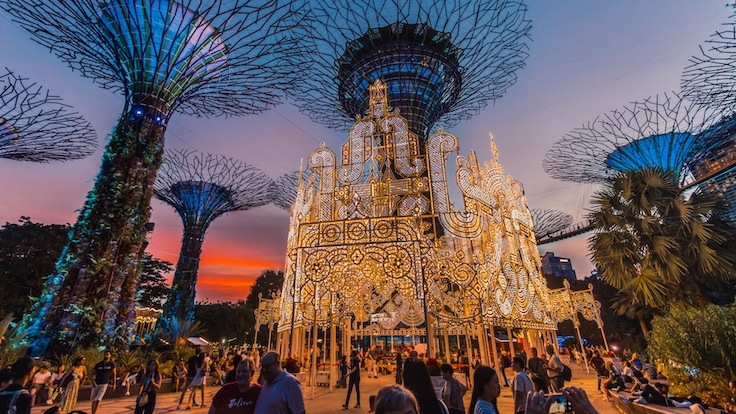 Spalliera & Garden Rhapsody (©Gardens by the Bay)