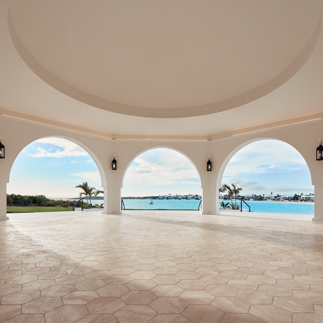 Cap Juluca embraces a Moorish-meets-Santorini architectural style across its sprawling complex. © Cap Juluca