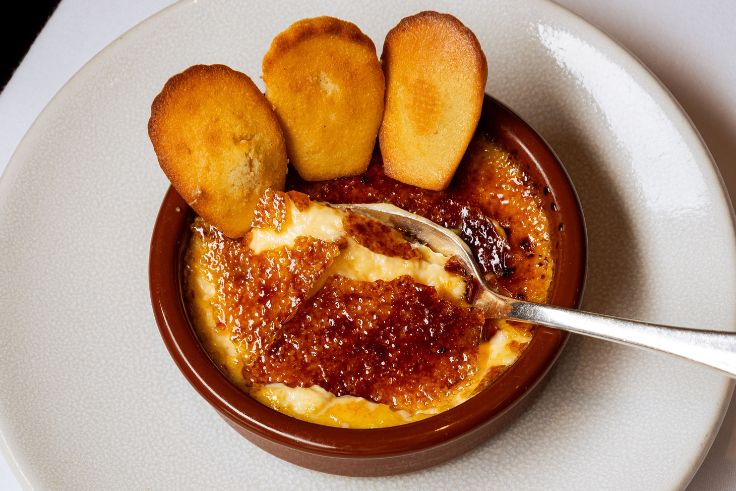 Crème Brûlée at Le Pont de la Tour, London. © The Evolv Collection