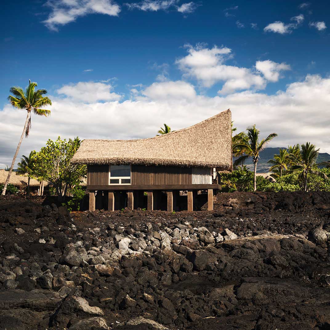 Kona Village, a remade Sixties classic on Hawaii's Big Island. © Kona Village