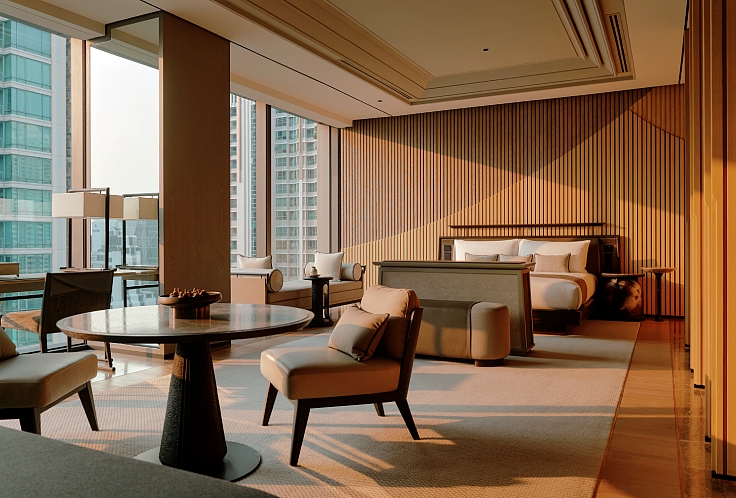 Aman returns to Thailand with Aman Nai Lert Bangkok, its city-chic counterpart to the ultra-luxury resorts that first defined the brand. (© Aman Nai Lert Bangkok)