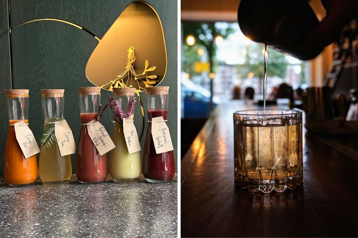 The non-alcoholic pairings at Aniar in Galway and OX in Belfast are treated with serious care by their teams. © Aniar, OX