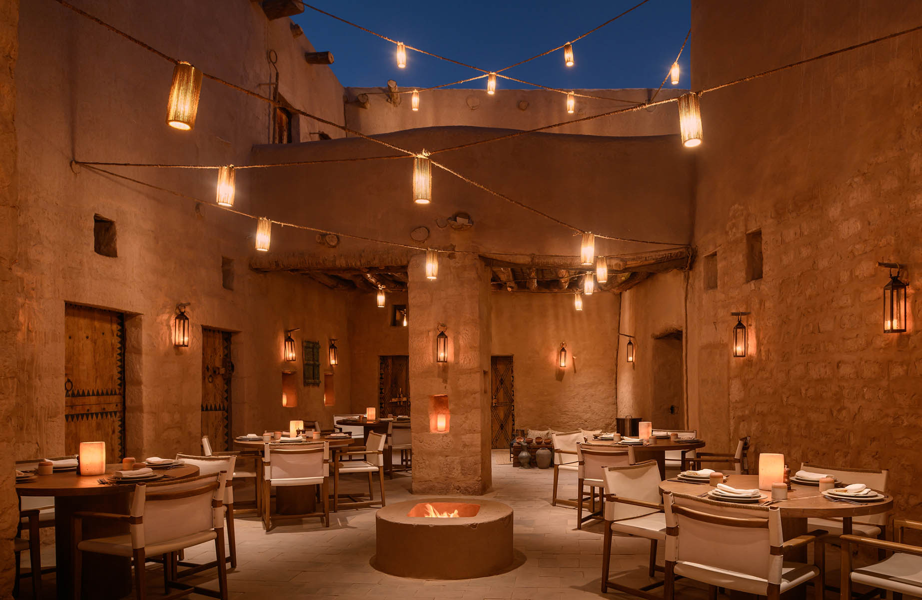 Le restaurant Joontos, à AlUla. © Joontos