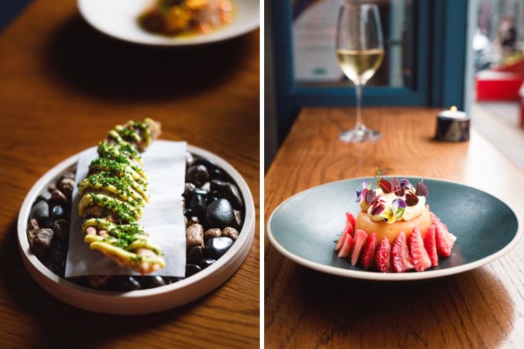 Small plates packed with flavour are the perfect way to accompany your wine. © Ciarán MacChoncarraige/Daróg