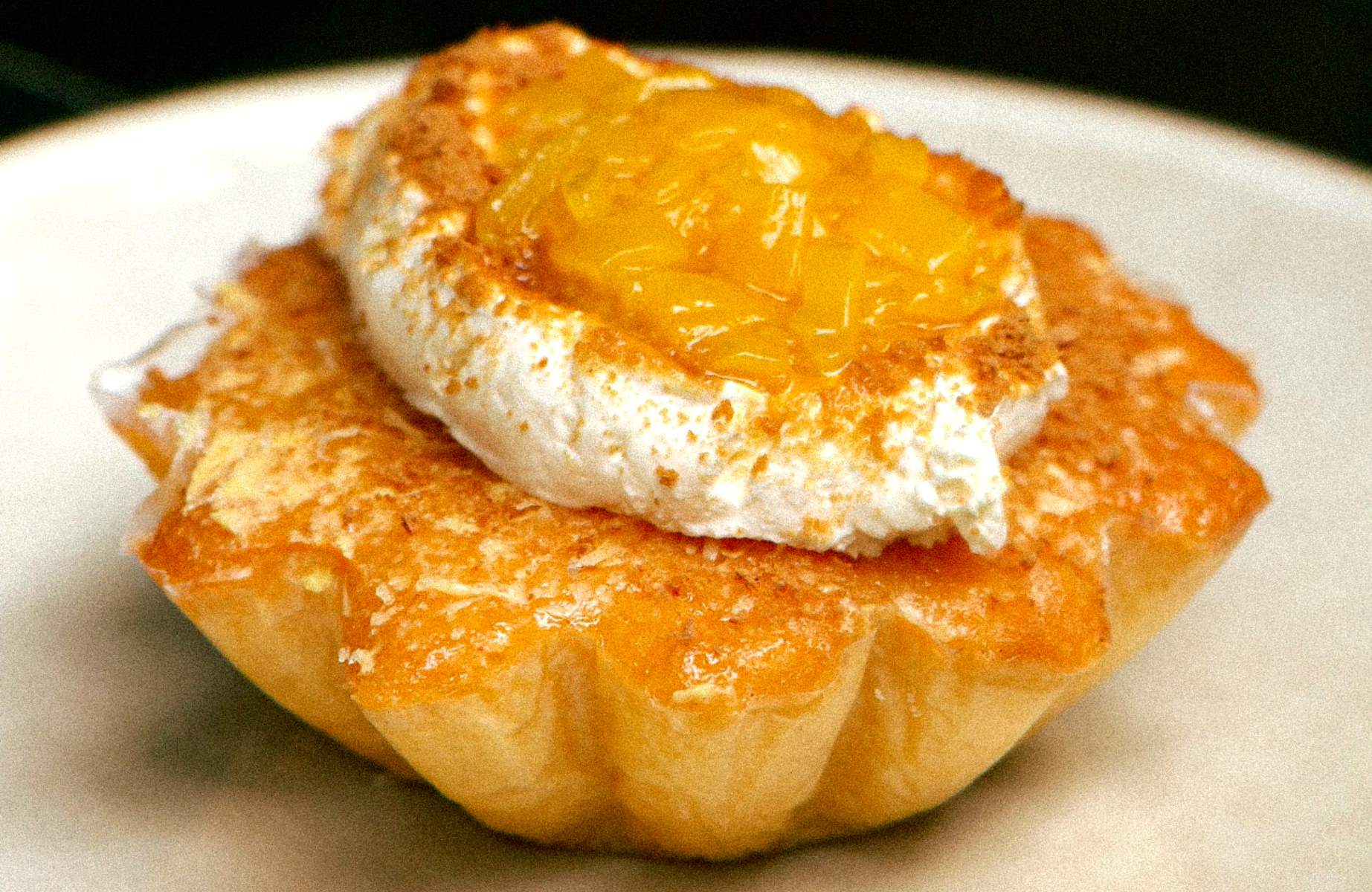 Morta, a sweet and flaky Cebu pastry, is often enjoyed as a snack or dessert. © Gayle Baula/Abli