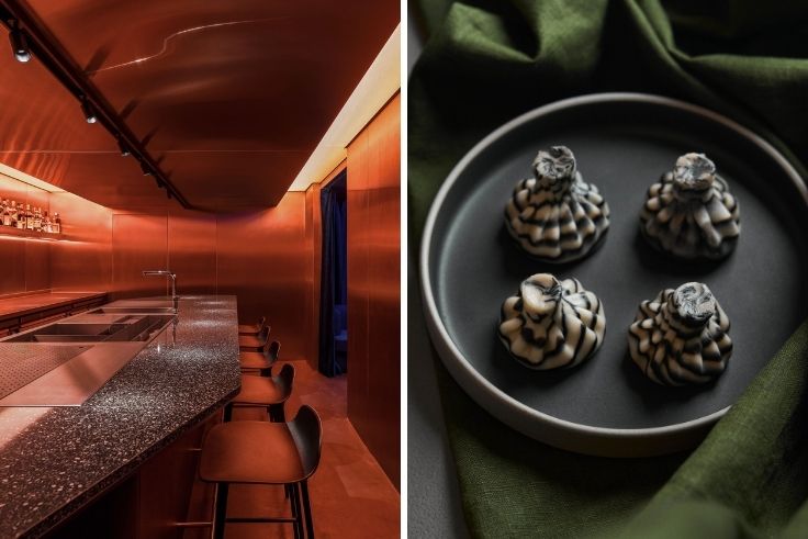 For something different, check out Kinkally's Georgian dumplings and Bar Kinky in the basement. © Sergei Melnikov/Kinkally