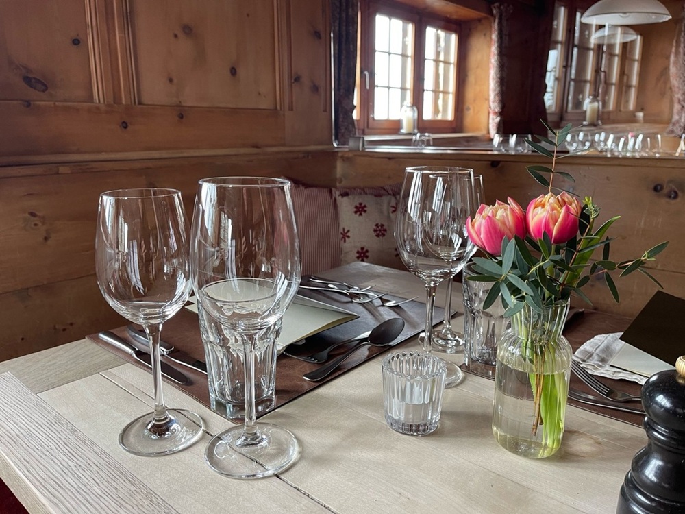 Interieur des Restaurants Berghuus Radons © Berghuus Radons