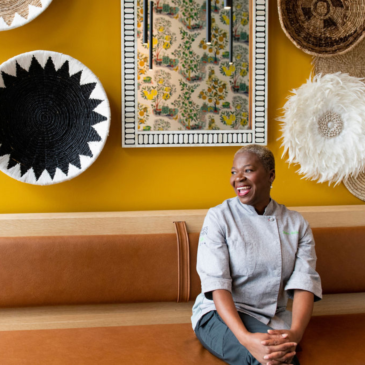 La cheffe franco-américaine Mawa McQueen, d'origine ivoirienne a pris racine à Aspen (Colorado) © Kelsey Brunner