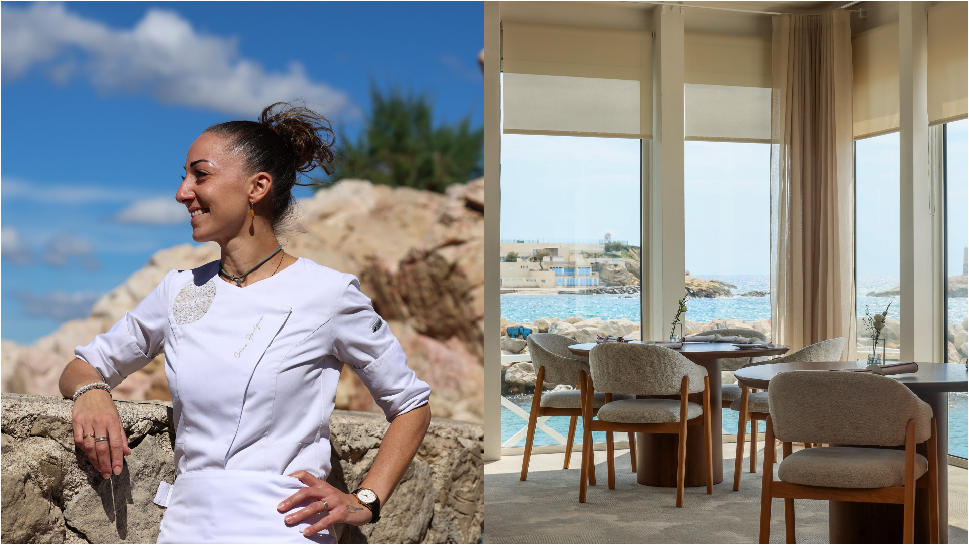 Coline Faulqiuer, la cheffe du restaurant Auffo (Marseille) © Auffo