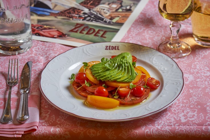 A bright and colourful dish at Brasserie Zédel. © Tim Winter/Brasserie Zédel