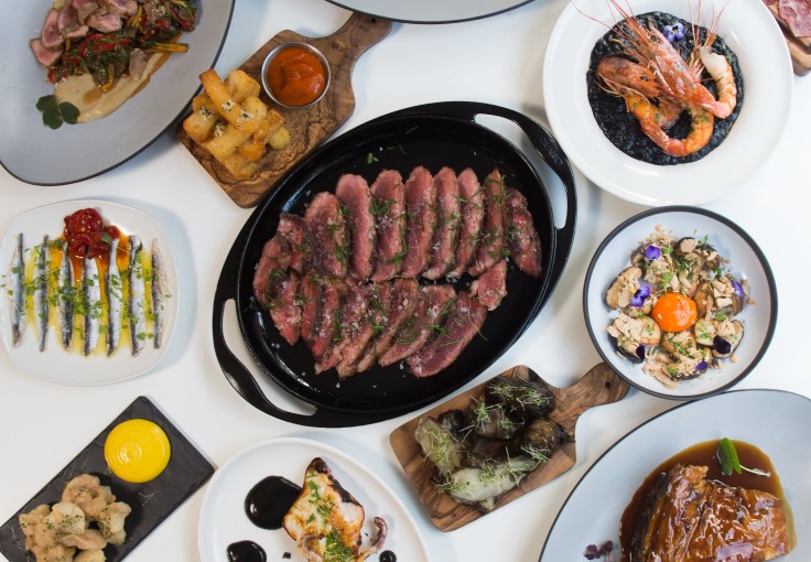 Dishes from Donostia, whose owner Melody Adams has just opened Maset. © Bowle/Donostia