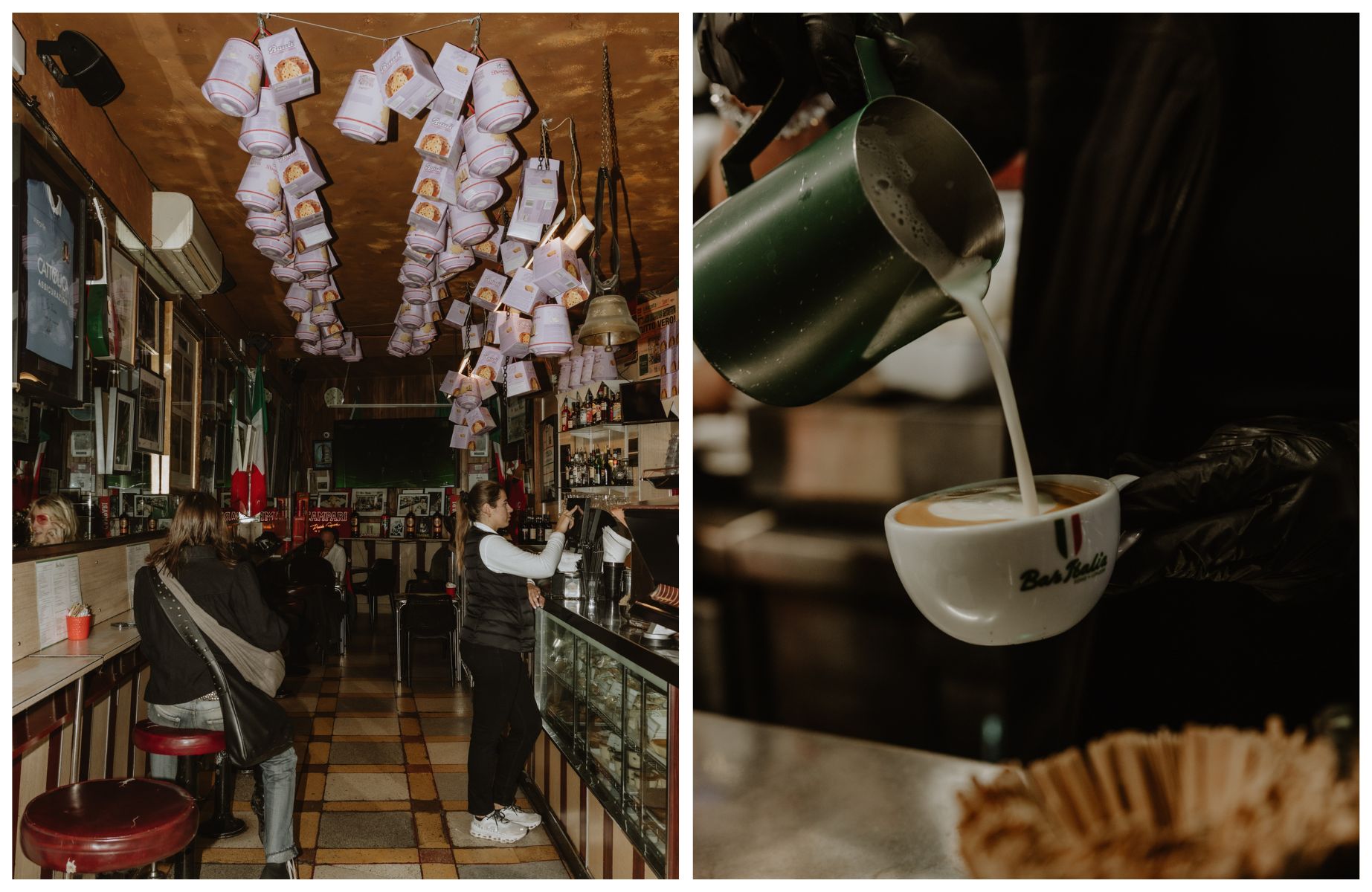 Bar Italia, a hub for the Italian community and coffee lovers alike. © Joanna Yee/The MICHELIN Guide