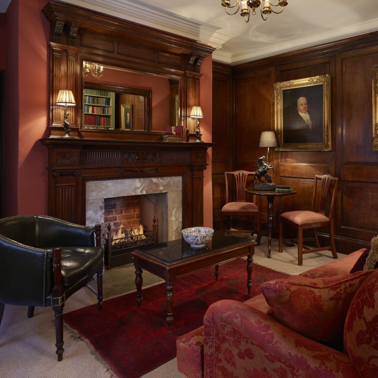 Sit by the fire at The Rookery and imagine a London of long ago (© The Rookery).