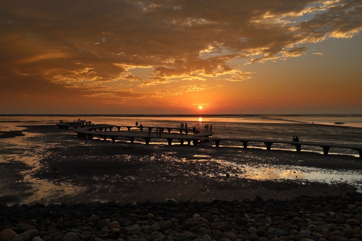 香山濕地是欣賞黃昏夕照的最佳地點。（©Shutterstock）