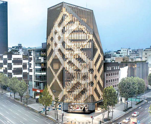 Burberry flagship store in Cheongdam-dong © Burberry