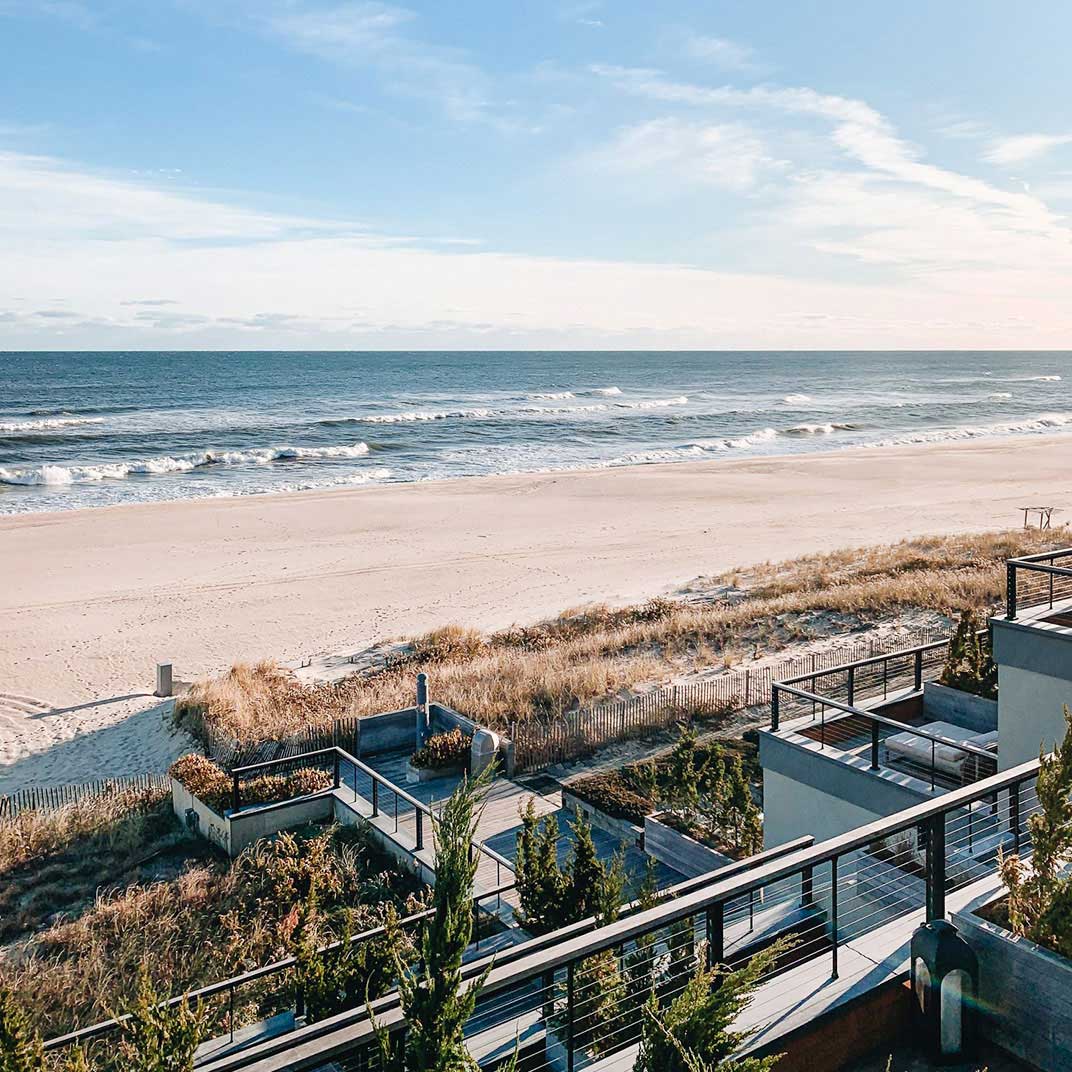 Even during the winter months the Gurney’s seascape is stunning. © Gurney's Montauk Resort 