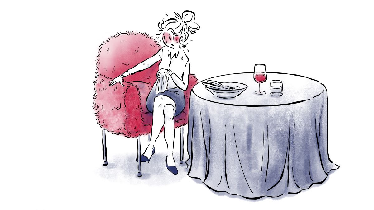In manchen Stühlen fängt man selbst bei moderaten Temperaturen an zu schwitzen © Donatelle Liens/Guide MICHELIN