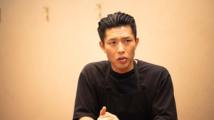Owner-chef Takamasa Osawa of Biriyani Osawa © Hisashi Yoshino / the MICHELIN Guide