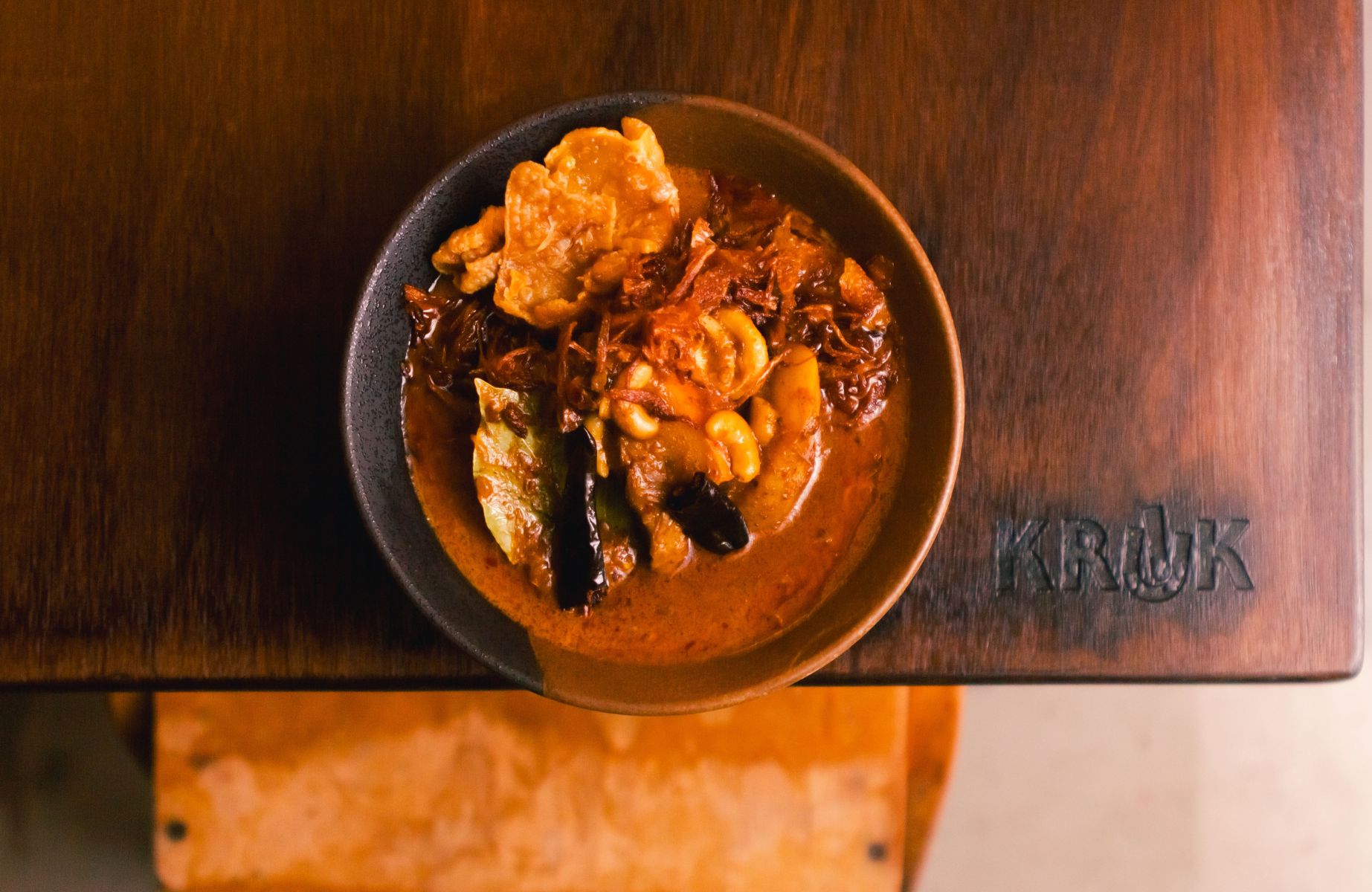 A vibrant Thai dish from Kruk in Peckham, newly awarded a Bib Gourmand. © Anisha Chauhan/Kruk