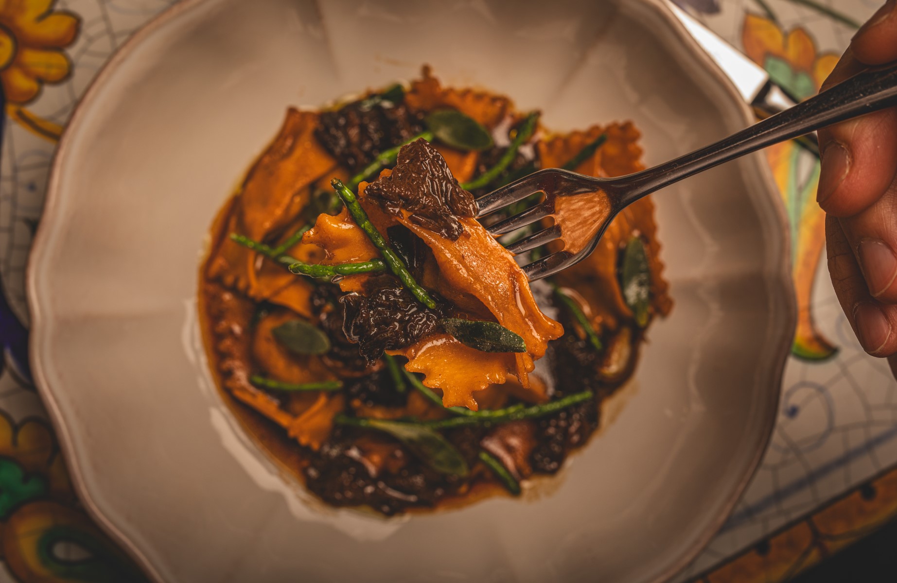 A luscious pasta dish from Dear Jackie, one of several Italian restaurants added in London this year. © Dear Jackie