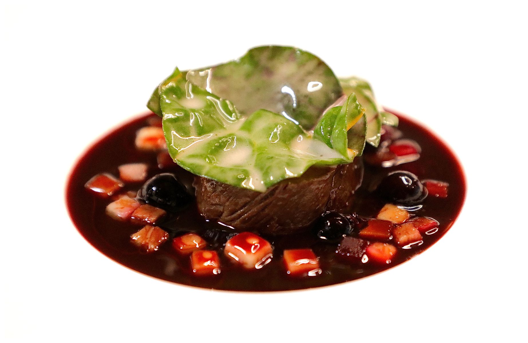 The sika deer dish that our Inspectors loved, with a beautifully balanced sauce. © Social Company/Row on 5