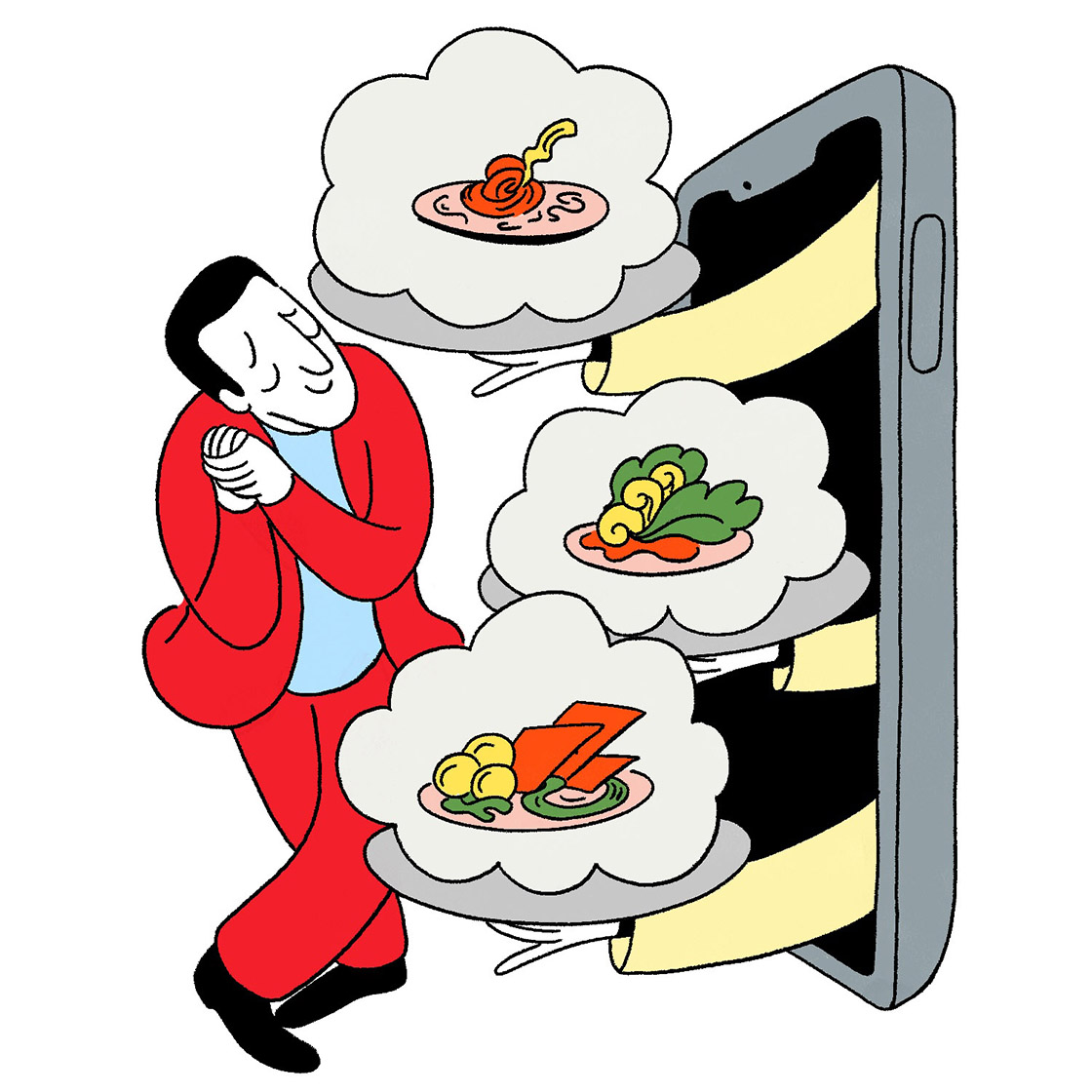 Whether through an app or by calling the restaurant, plan ahead to make sure you have a seat at your dream spot. ©Debora Szpilman