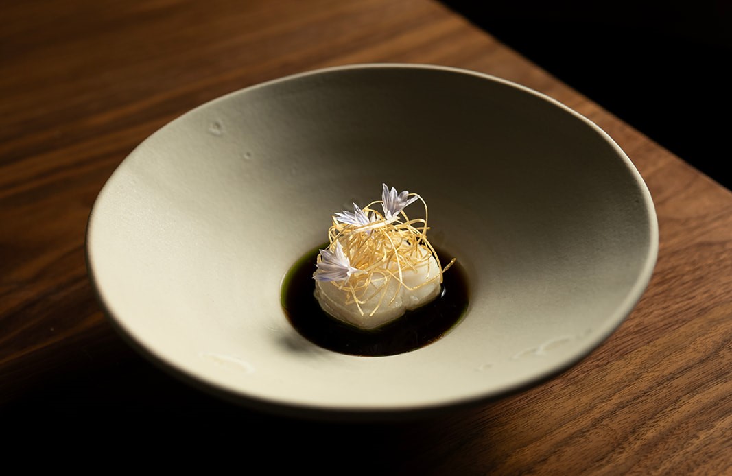 A typically well-composed dish from Chef Tom Tsappis. © Alex Baxter/Killiecrankie House