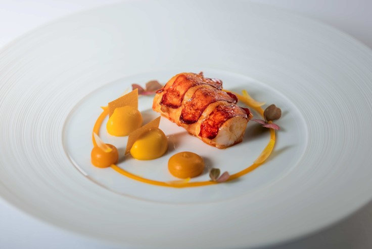 A typically luxurious creation from The Morrison Room's kitchen. © The Morrison Room