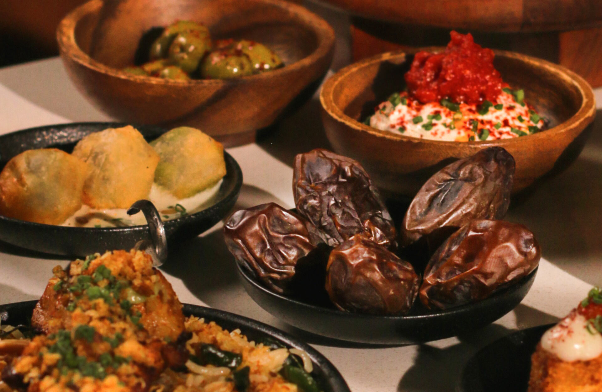 Medjool dates are typically eaten first when breaking the fast. © Royce Visuals