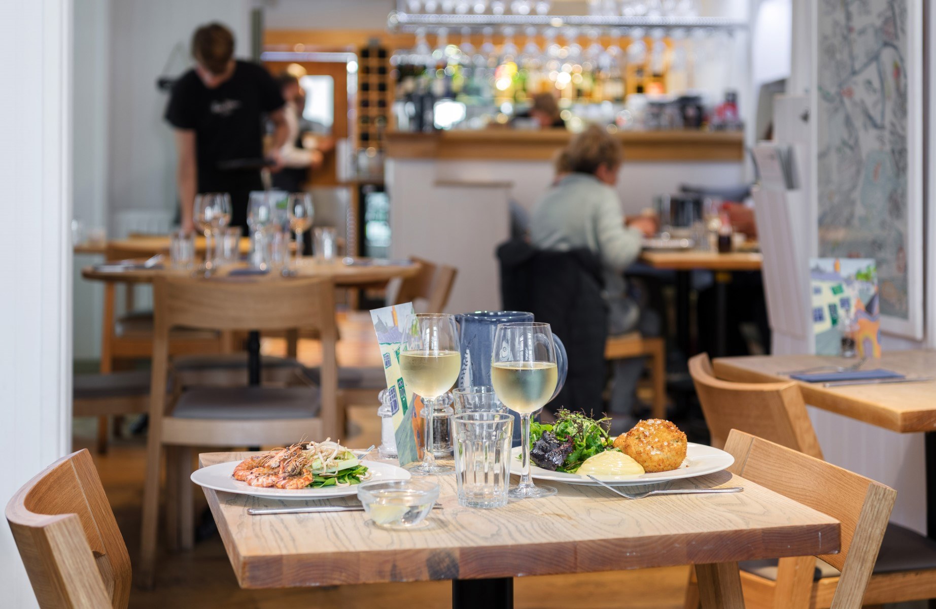 Rick Stein's Café, which is just one part of his Padstow empire. © James Ram/Rick Stein's Café