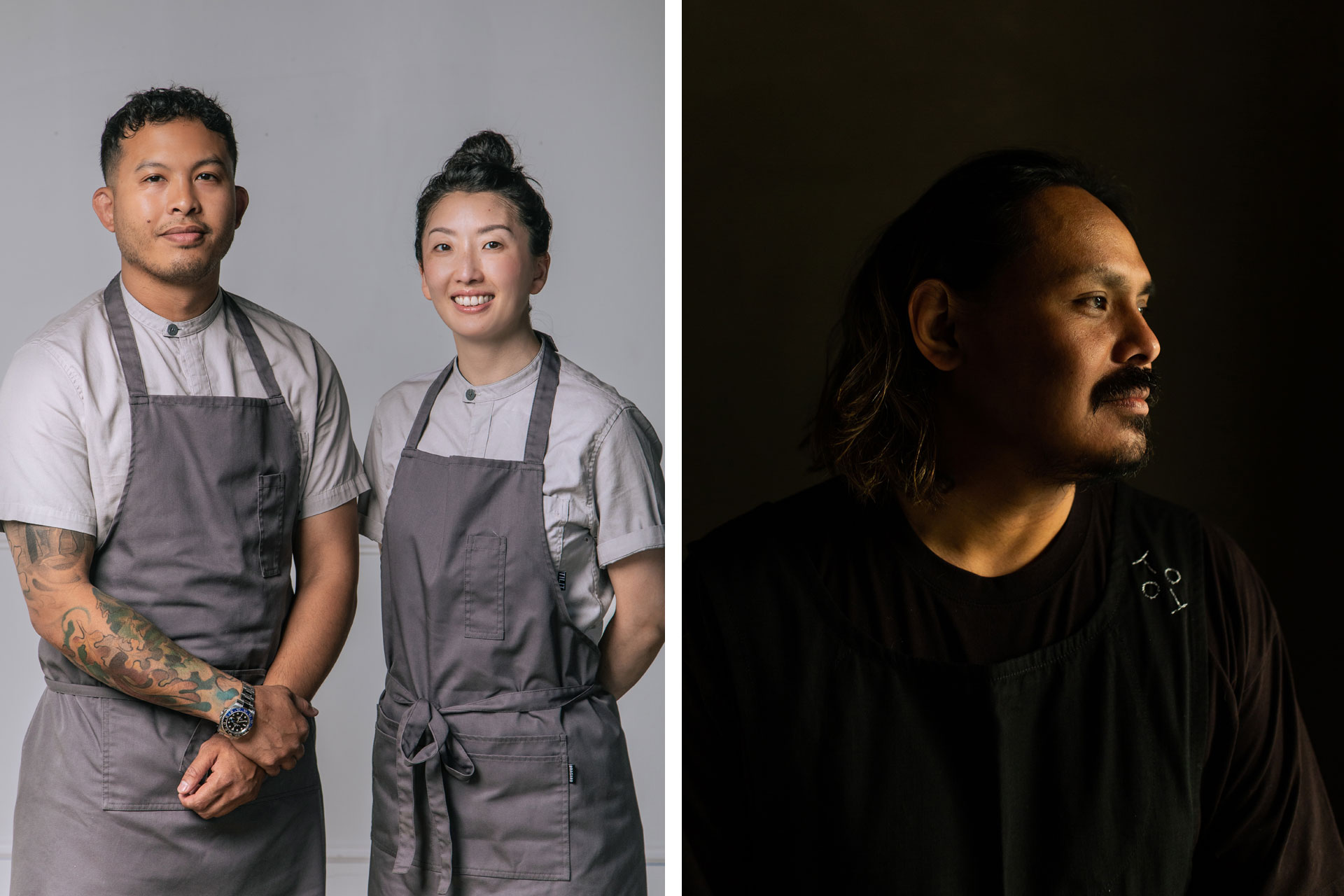 Daniel Kwon/Tim Flores and Genie Kwon | Geric Cruz/Toyo Eatery