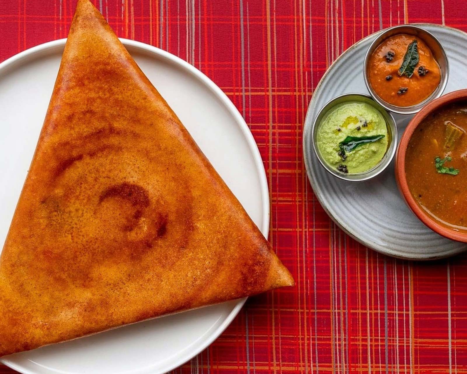 The South Indian dosa is a classic treat. © Paul McDonough/Semma
