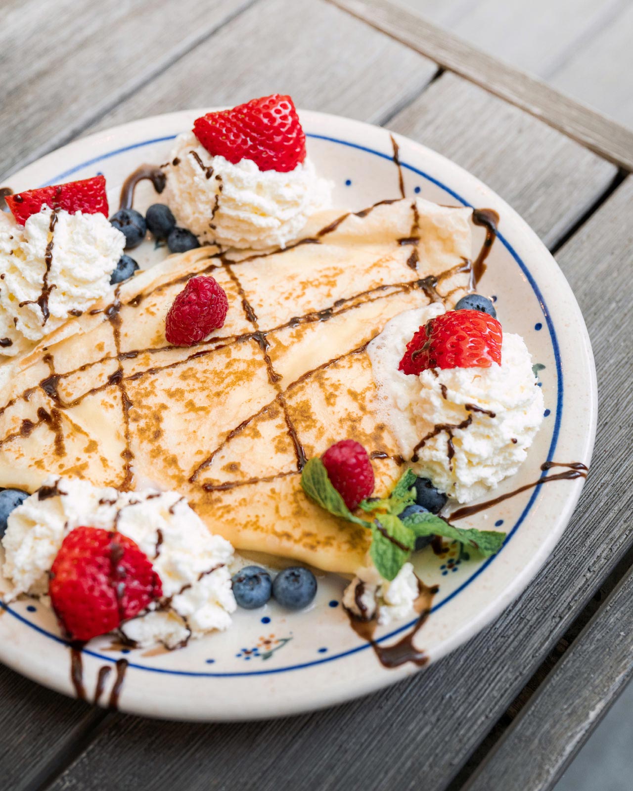 Naleśniki is a Polish take on the pancake. © Alexandra Kucharski/Pierozek