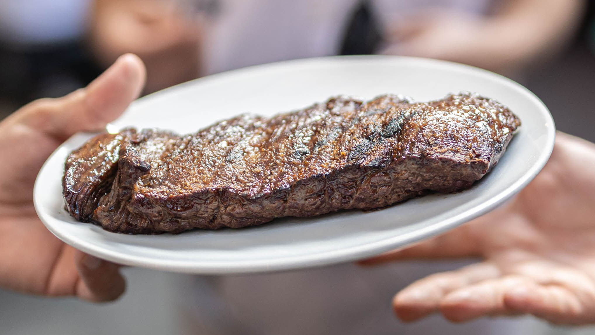 Morceaux de bœuf du restaurant Corte Comedor. © Corte Comedor