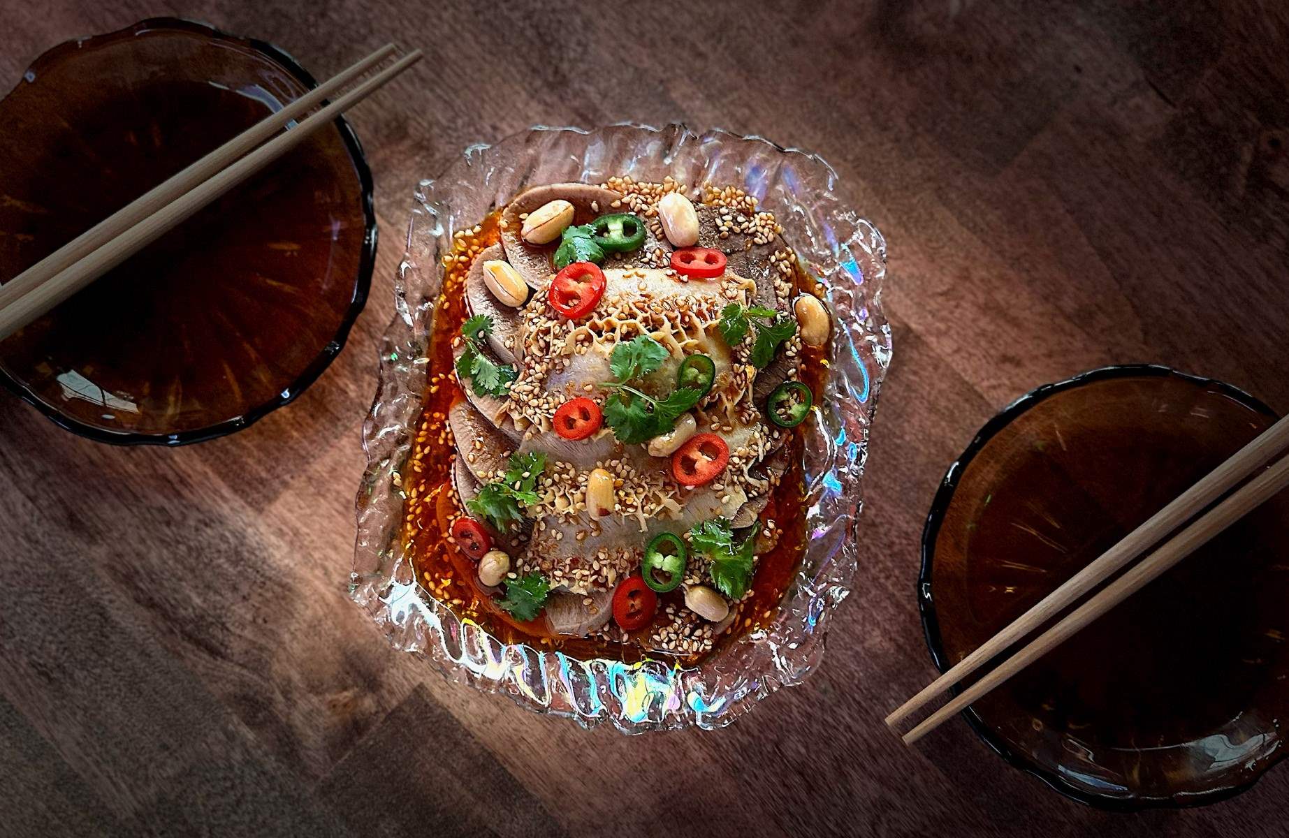 The 'Couples Beef', a typically big-flavoured dish from BIGFAN. © Robert Hayes/BIGFAN