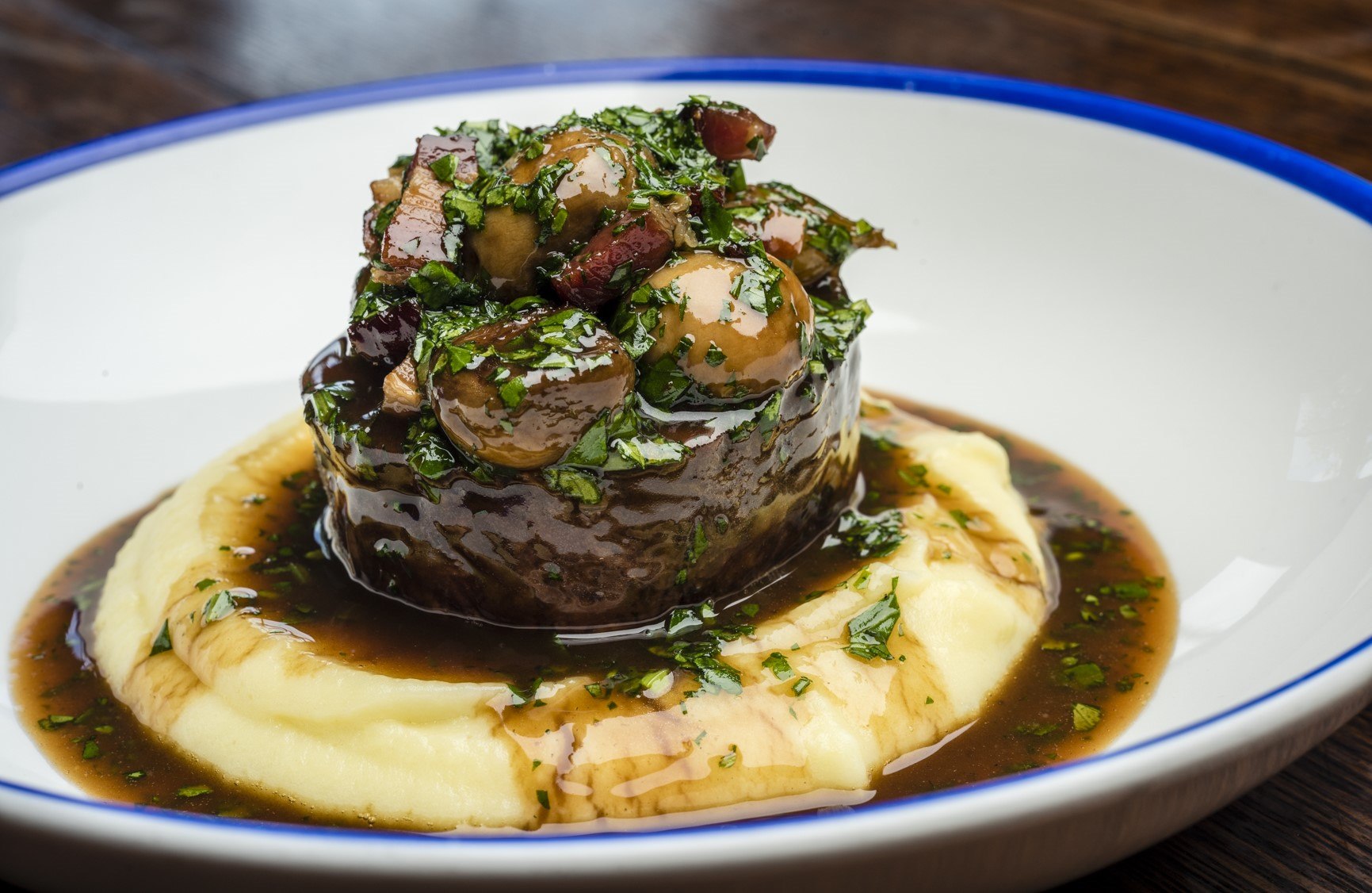 The Dog and Gun Inn's typically hearty, flavoursome food. © Phil Rigby/Dog and Gun Inn