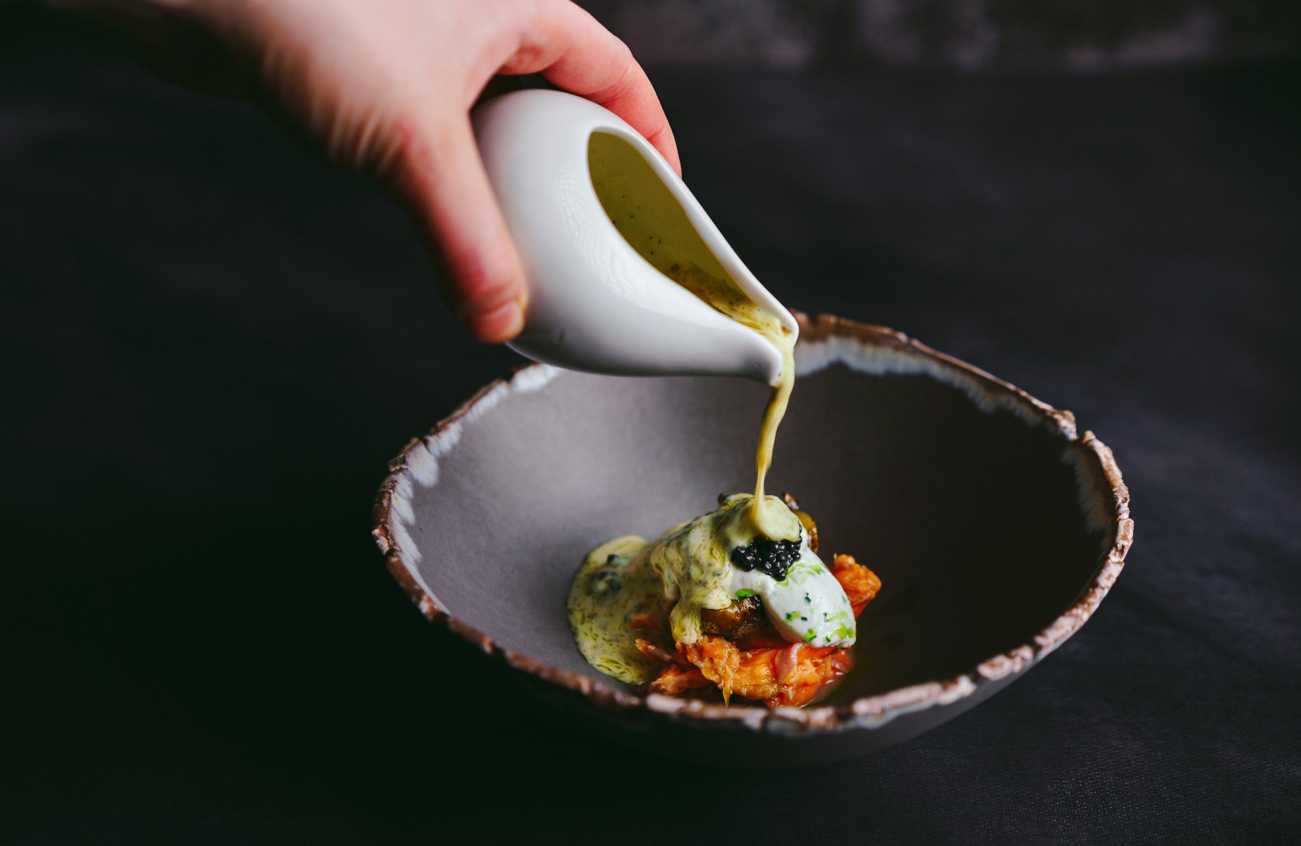 The final flourish being added at Home in Penarth. © Aga Tomaszek/Home