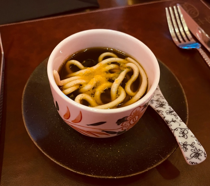 A warm bowl of miso soup from The Rubi Room at Hōchō. © Michelin